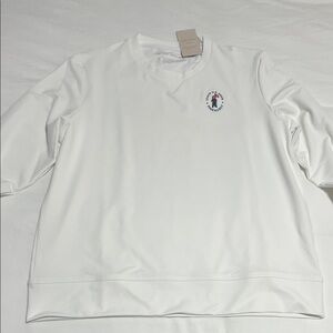 Peter Millar White Sweatshirt